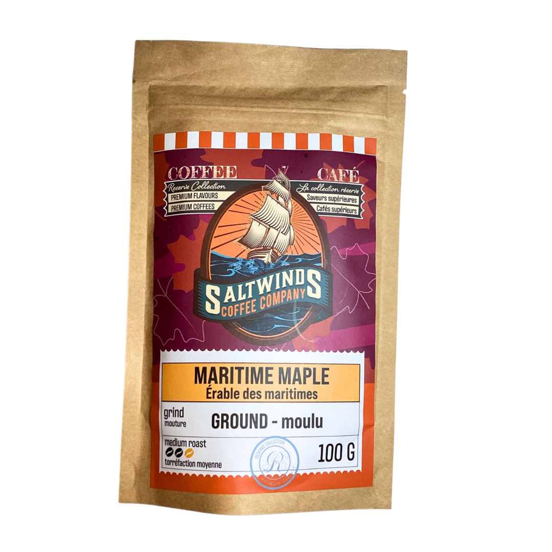 Maple Flavoured Coffee - Ground - 100g