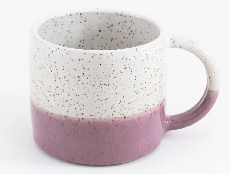 Purple Pottery Mug
