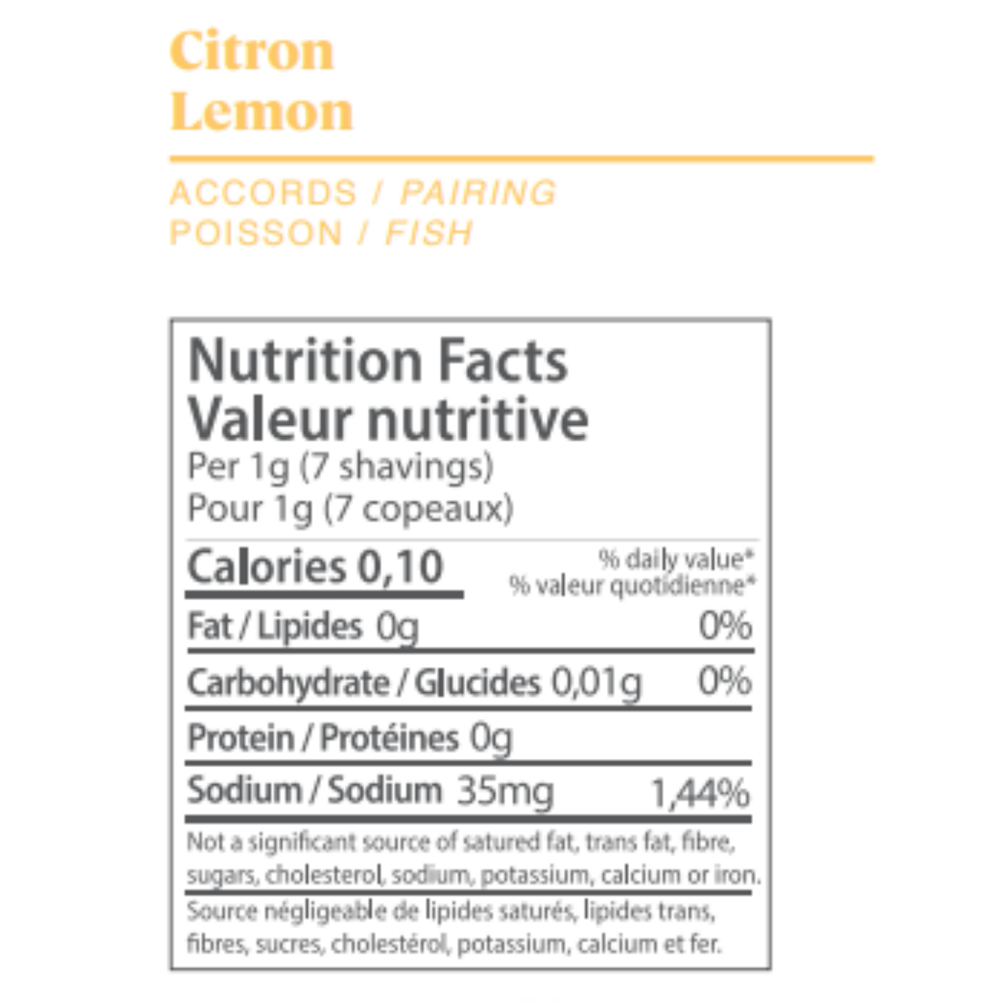 Lemon - Food Crayon