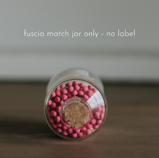 Fuscia Jar Matchsticks