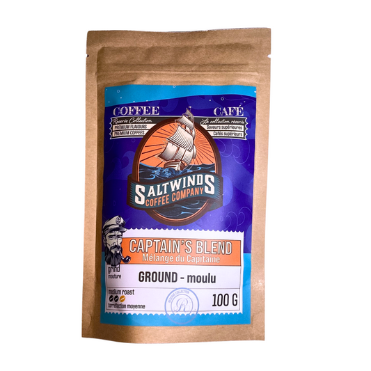 Captain's Blend - Medium Roast - Ground - 100g