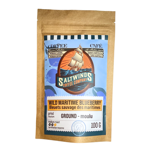 Blueberry Flavoured Coffee - Ground - 100g
