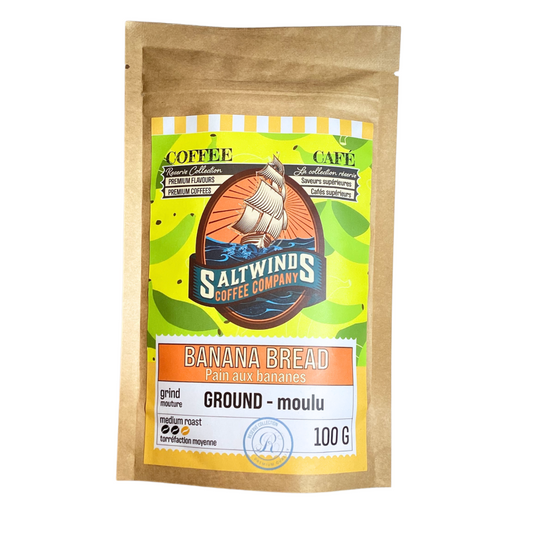 Banana Bread Flavoured Coffee - Ground - 100g