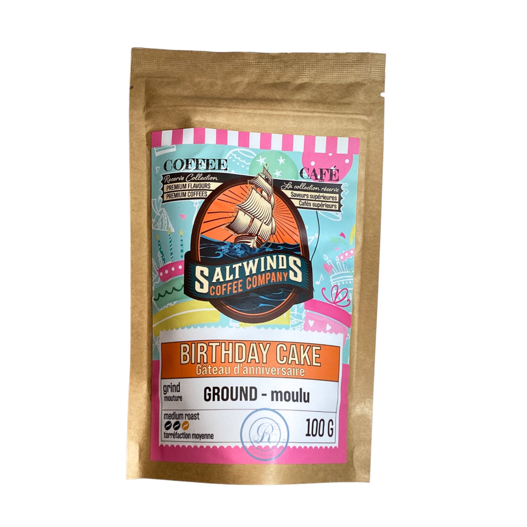 Birthday Cake Flavoured Coffee - Ground - 100g