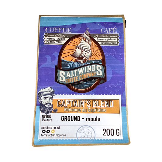 Captain's Blend - Medium Roast - Ground - 200g