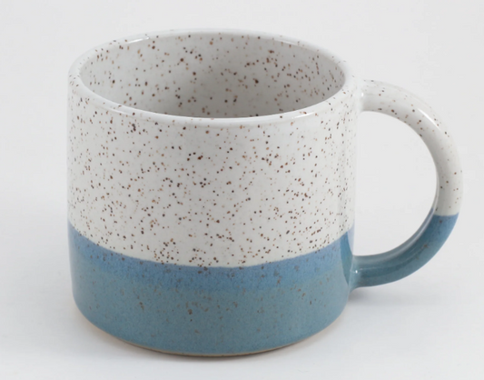 Denim Pottery Mug