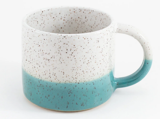 Robin's Egg Pottery Mug