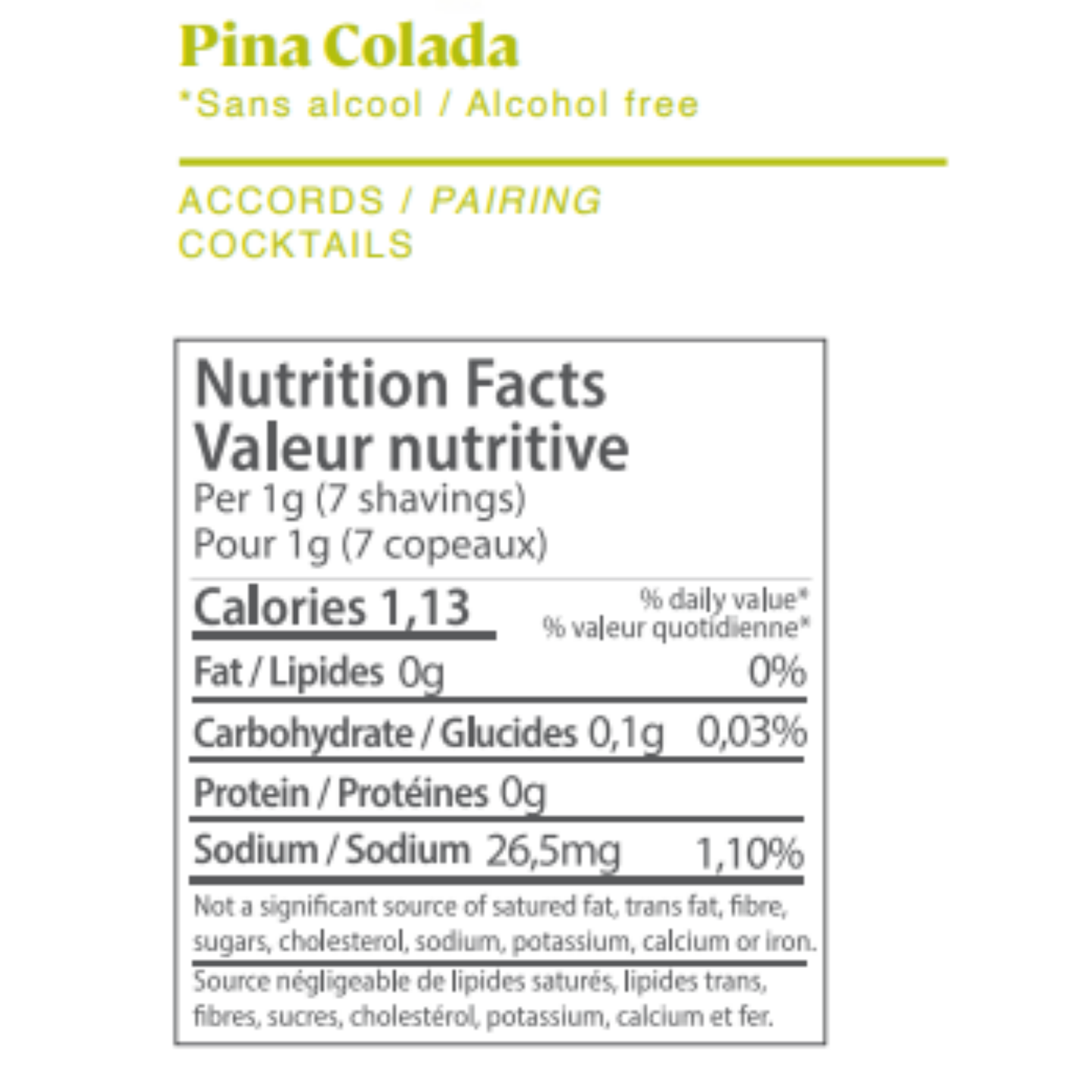 Piña Colada - Food Crayon
