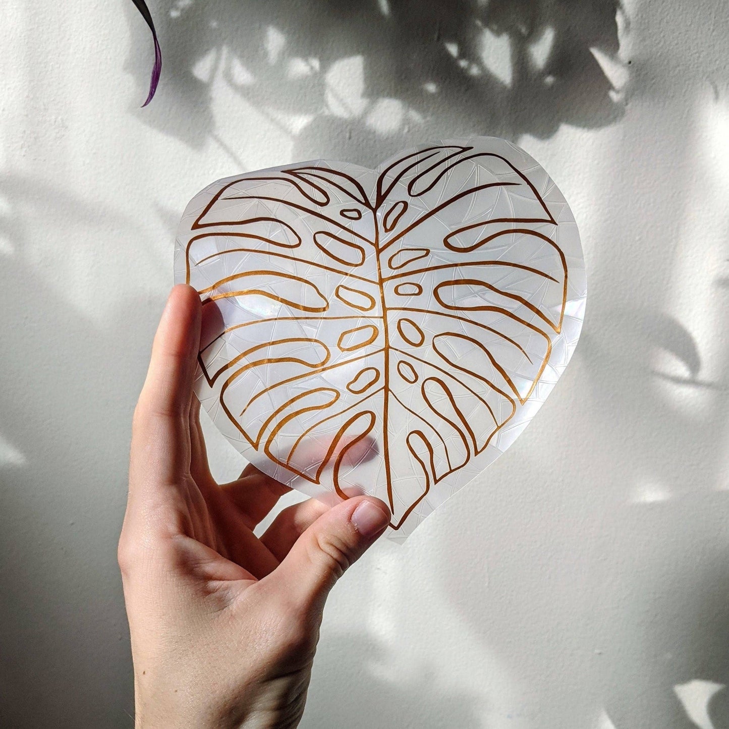 Monstera Suncatcher