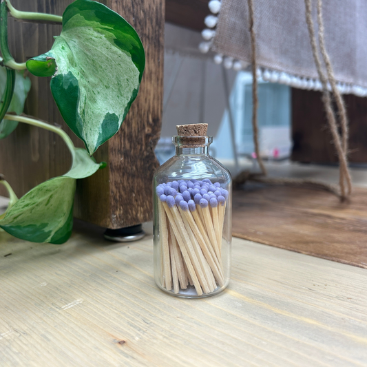 Purple Jar Matchsticks