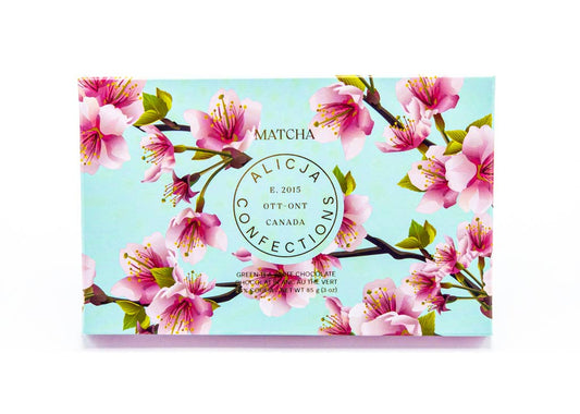 Matcha - White Chocolate Bar - Postcard