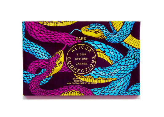 Vegan Dark Chocolate Bar - Postcard
